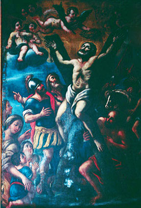 Sant'Andrea di Cotone - Martyre de Saint André (cl. MH)