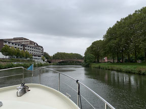 Bismarck-Brücke Herbst 2021 (als Skipper)