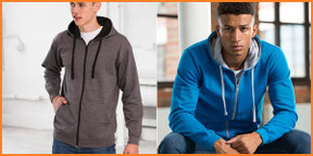 Custom Branded Contrasting Varsity Zoodies