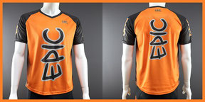 Low Cost Custom Printed MTB Jerseys Short Sleeved