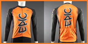 Low Cost Custom Long Sleeved Cycle Jerseys THERMAL