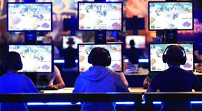 many boys and men play computer games due to addiction