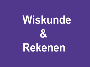 wiskunde en rekenen