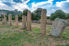 Alignements de pierre de Cauria en Corse