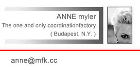 (Your message to Anne Myler)
