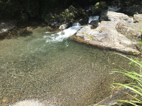 下流から見た蛇留渕