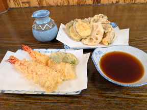 天ぷら盛り合わせ