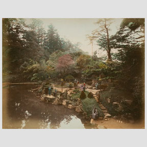 Unknown photographer, Gardens of the Mikado in Tokyo