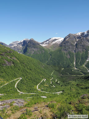 Aussichtspunkt vom Bordalen-Pass