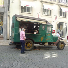 Camionette à Lisbonne