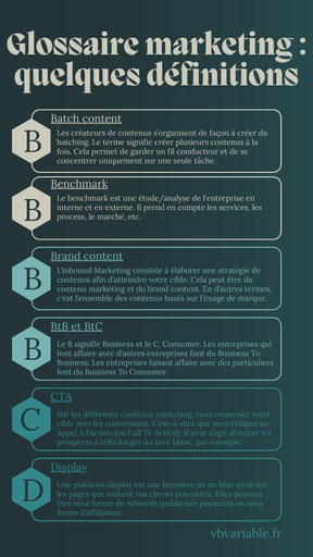 L'inbound marketing renferme plusieurs techniques et termes qui peuvent être compliqués à définir. Ce glossaire marketing vous aide à y voir plus clair, pour vos prochaines actions business.