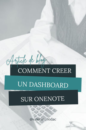 Comment créer un dashboard sur OneNote