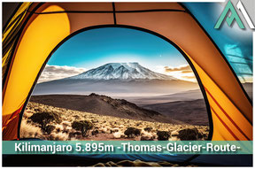Kilimanjaro über die Thomas Glacier Route mit AMICAL ALPIN