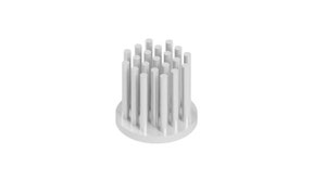 Fischer Elektronik  ICK S R 32,5 x 30  Ø 32,5 x 30 mm, 丸形 ピンヒートシンク