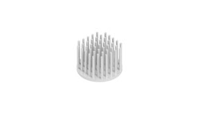 Fischer Elektronik  ICK S R 28,5 x 18,5  Ø 28,5 x 18,5 mm, 丸形 ピンヒートシンク