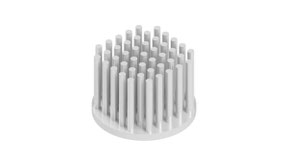 Fischer Elektronik  ICK S R 45 x 30  Ø 45 x 30 mm, 丸形 ピンヒートシンク