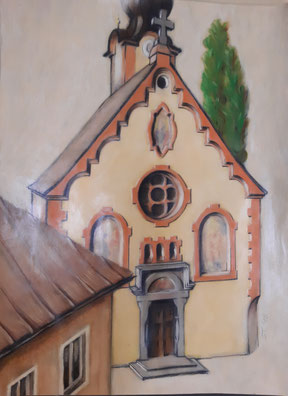 Stillebacher Edi Johanneskirche Öl