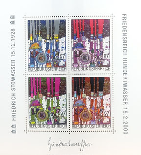 Briefmarke 19.2.2000, € 20,-