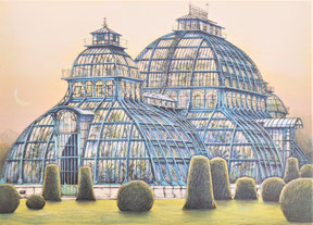 Palmenhaus gerahmt - verkauft