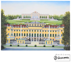 Schloss Schönbrunn mit Gloriette, € 390,-