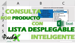 Lista desplegable inteligente en Excel