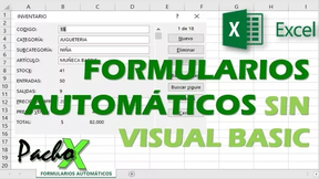 Formularios Automaticos sin Visual Basic Microsoft Excel