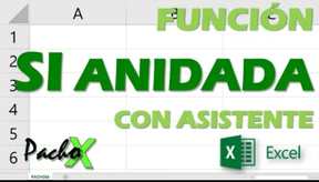 Función SIANIDADA  en Excel