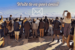you can write us your email