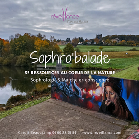 Sophro'balades organisées par Carole Beauchamp du cabinet Réveillance à Maurepas dans les Yvelines 78