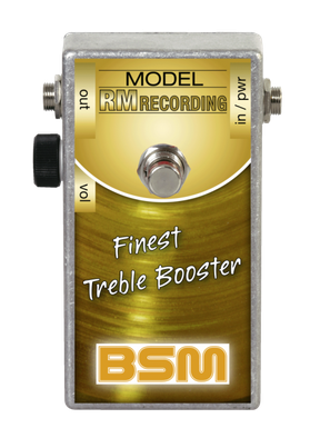 BSM 　ビーエスエム 　RM　レンジマスター　ダラス　トレブル・ブースター BSM RM Early Days｜トレブル・ブースター 初期のレンジマスター