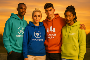 Custom Branded Hoodies from just 10 units, branded to your requirements