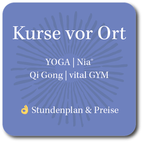 Kurse vor Ort in Liestal. Für Nia und Fitness.
