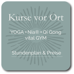 Kurse vor Ort in Liestal. Für Nia und Fitness.