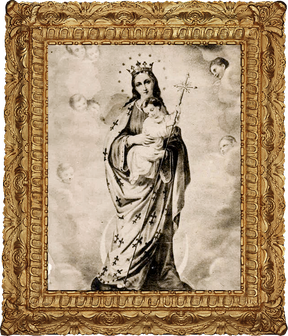Rosendraht Rosendraht.de Schmuck Schmuckmanufaktur gesegnet Segen Jesus Maria Gott Heiliger Geist Trinität Glauben spirituell Rosenkranz Gebetskette Talisman Marienstatue Muttergottes katholisch