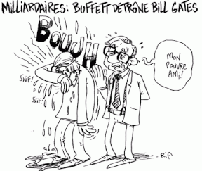 Milliardaires : l'investisseur passif Buffett détrône Bill Gates