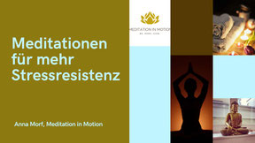 Meditation in Motion. Einfache geführte Meditation für Anfänger, Meditationstipps, Entspannung, Achtsamkeit, Meditation Online-Kurs, Meditationskurs in Zürich Oerlikon und Uster. Meditationsausbildung und Meditationslehrer Ausbildung in Zürich Oerlikon