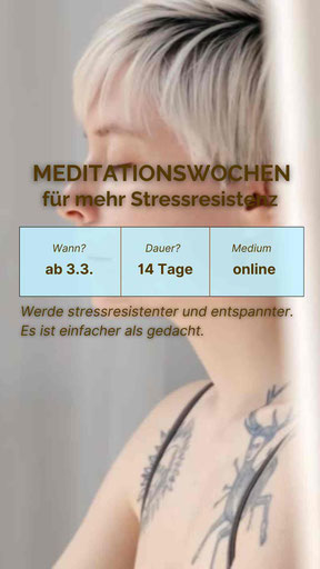 Meditation in Motion. Einfache geführte Meditation für Anfänger, Meditationstipps, Entspannung, Achtsamkeit, Meditation Online-Kurs, Meditationskurs in Zürich Oerlikon und Uster. Meditationsausbildung und Meditationslehrer Ausbildung in Zürich Oerlikon