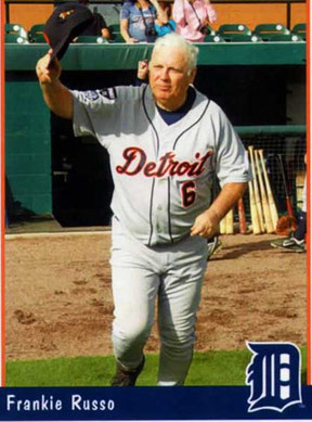 Nella foto Frankie Russo al Detroit Tigers Fantasy Camp 2012