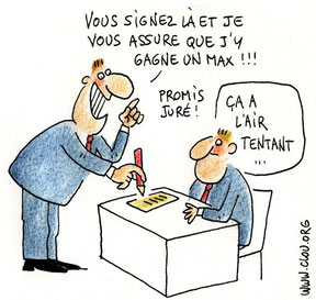 Un courtier vend un hedge fund à un client