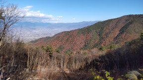 P-06　甲府盆地が一望に