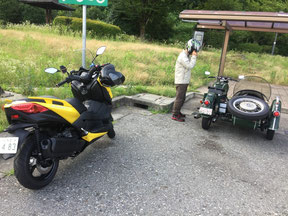 中央道境川PAで