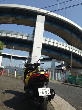 千本松大橋のループ