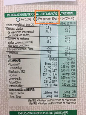 ¿Cómo leer las etiquetas de los alimentos?