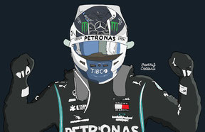 Valtteri Bottas by Muneta & Cerracín