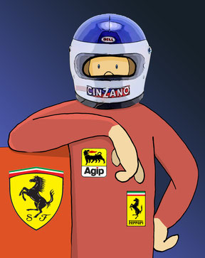 Carlos Reutemann by Muneta & Cerracín
