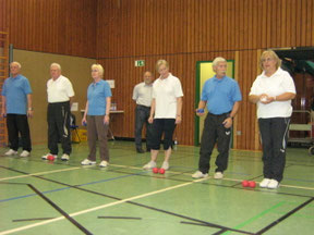 Boccia-Mannschaft der RBSG-Königshardt