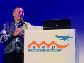 Gérard Hard, président de l'association Aviation et Patrimoine