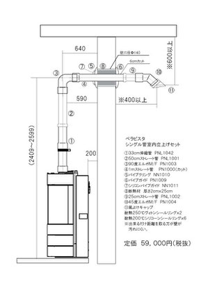ベラビスタ室内立上げ標準セット