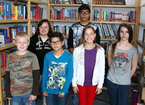 SV-Team 2014/2105: Justin, Meike, Marcelo, Mikael, Jasmin, Jessica