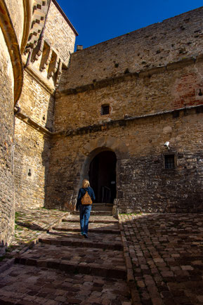 San Leo: Ingresso della Rocca
